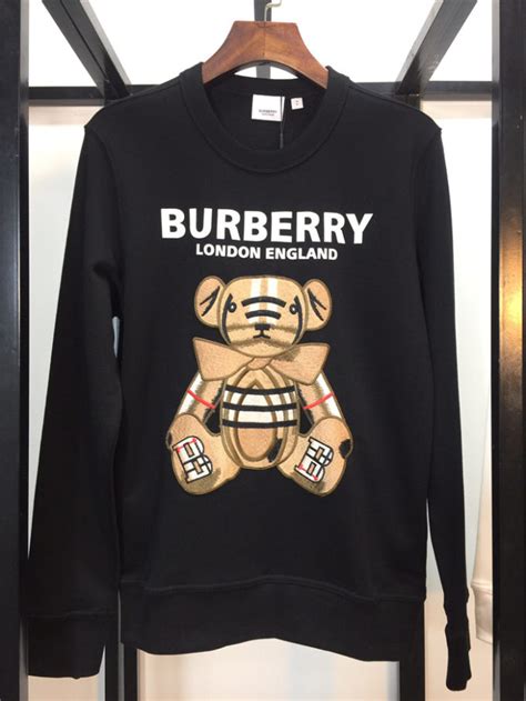 burberry teddy pullover|burberry hoodie xxl.